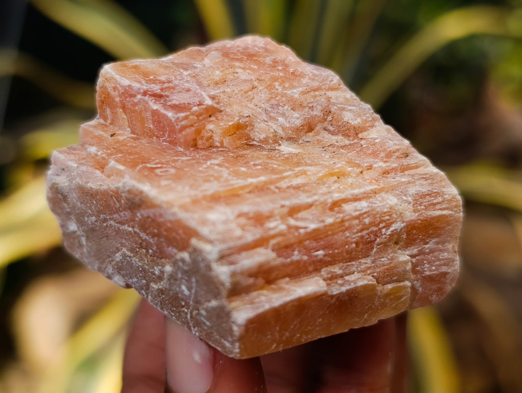 Natural Rhombohedral Sunset Orange Calcite Specimens x 24 From Spitzkop, Namibia - Toprock Gemstones and Minerals 