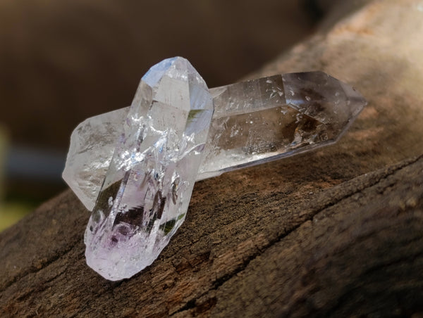 Natural Clear and Smokey Brandberg Quartz Crystals x 70 From Brandberg, Namibia
