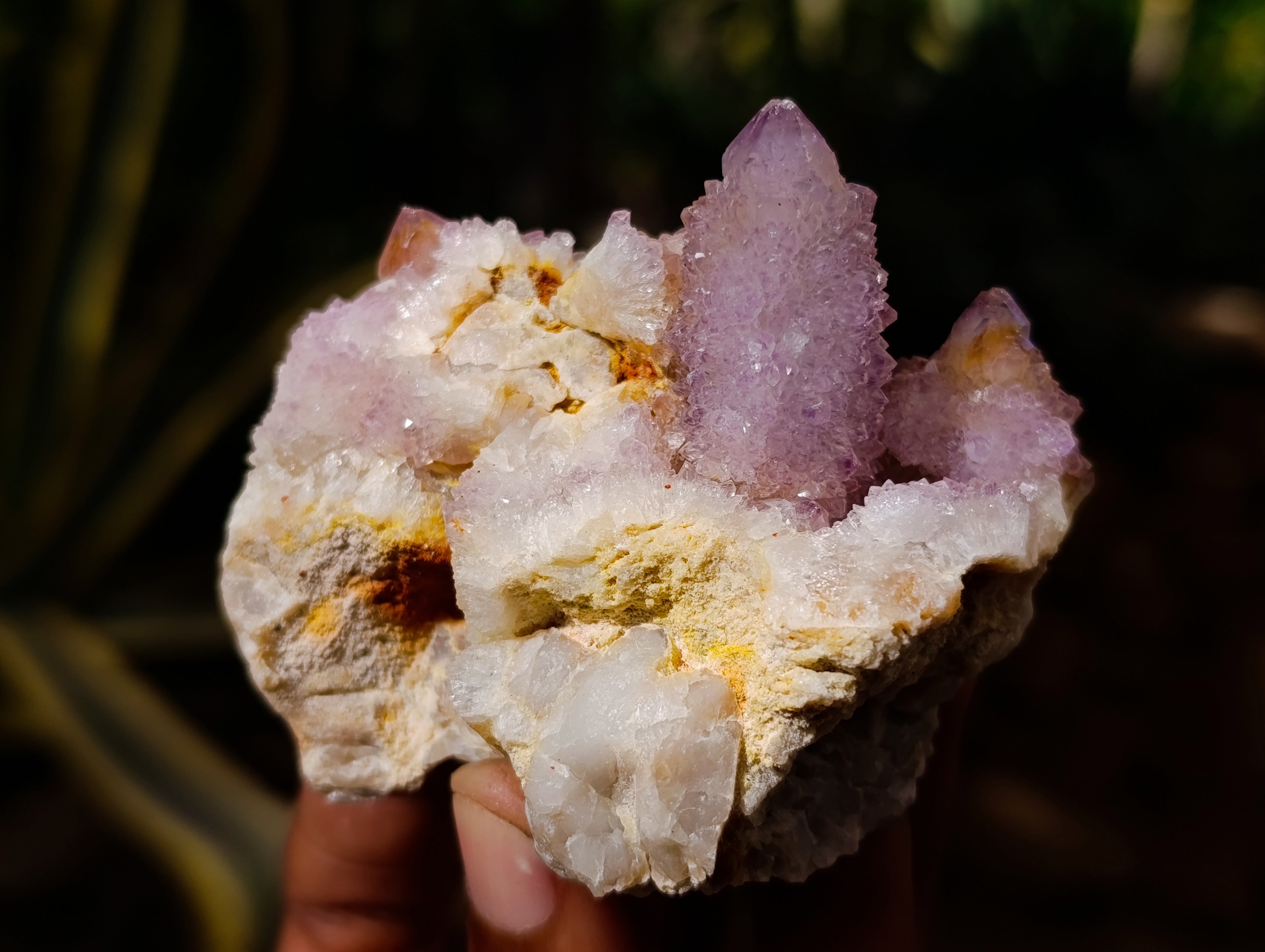 Natural Ametrine and Amethyst Spirit Quartz Clusters x 6 From South Africa - Toprock Gemstones and Minerals 