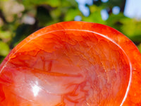 Polished Carnelian Agate Bowls x 3 From Madagascar