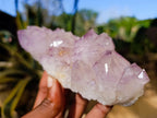 Natural Sunburst Amethyst and Cactus Spirit Quartz Clusters x 2 From South Africa - Toprock Gemstones and Minerals 
