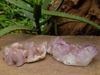 Natural Sunburst Amethyst and Cactus Spirit Quartz Clusters x 2 From South Africa - Toprock Gemstones and Minerals 