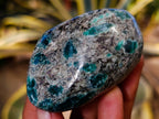 Polished Emerald Mica In Matrix Standing Free Forms x 6 From Mutoko, Zimbabwe - Toprock Gemstones and Minerals 