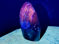 Polished Sodalite Standing Free Forms x 6 From Kunene River, Namibia - Toprock Gemstones and Minerals 