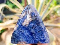 Polished Sodalite Standing Free Forms x 6 From Kunene River, Namibia - Toprock Gemstones and Minerals 
