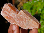 Natural Rhombohedral Sunset Orange Calcite Specimens x 24 From Spitzkop, Namibia - Toprock Gemstones and Minerals 