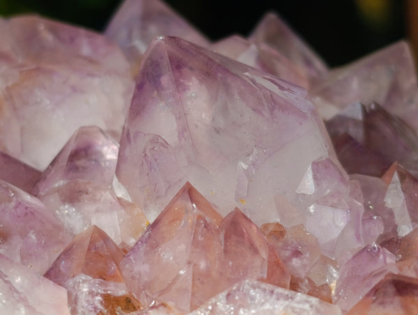Natural Sunburst Amethyst Spirit Quartz Clusters x 2 From South Africa - Toprock Gemstones and Minerals 