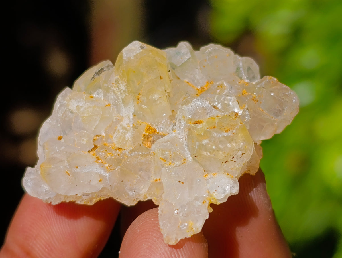 Natural Purple Amethyst and Golden Limonite Single Quartz Crystals x 3.19 Kg Lot From Zambia - Toprock Gemstones and Minerals 