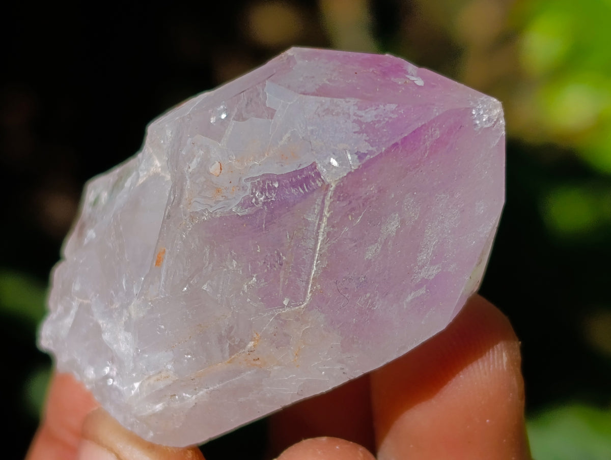 Natural Purple Amethyst and Golden Limonite Single Quartz Crystals x 3.19 Kg Lot From Zambia - Toprock Gemstones and Minerals 