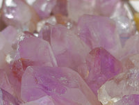 Natural Purple Amethyst and Golden Limonite Single Quartz Crystals x 3.19 Kg Lot From Zambia