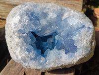 Natural Large Celestite Geode Specimen x 1 From Sakoany, Madagascar