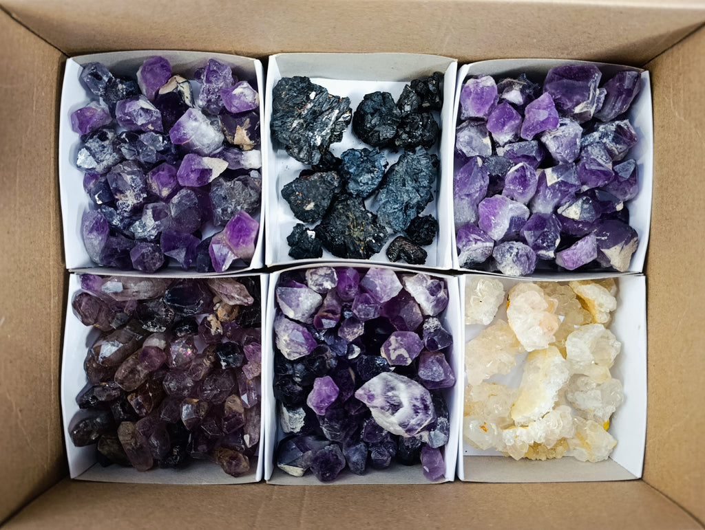 Natural Mixed Single Crystals x 1.68 Kg Lot From Southern Africa - Toprock Gemstones and Minerals 