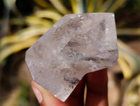 Polished Mixed Quartz Crystals Including Golden Rutile Quartz x 6 from Madagascar - Toprock Gemstones and Minerals 