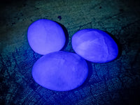 Polished Green Fluorite Palm Stones x 35 From Madagascar - Toprock Gemstones and Minerals 