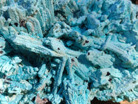 Natural Chrysocolla Blade Crystal Pseudomorph after Malachite with Azurite, Malachite and Heterogenite Crystallization x 1 From Lupoto Mine, Congo - Toprock Gemstones and Minerals 