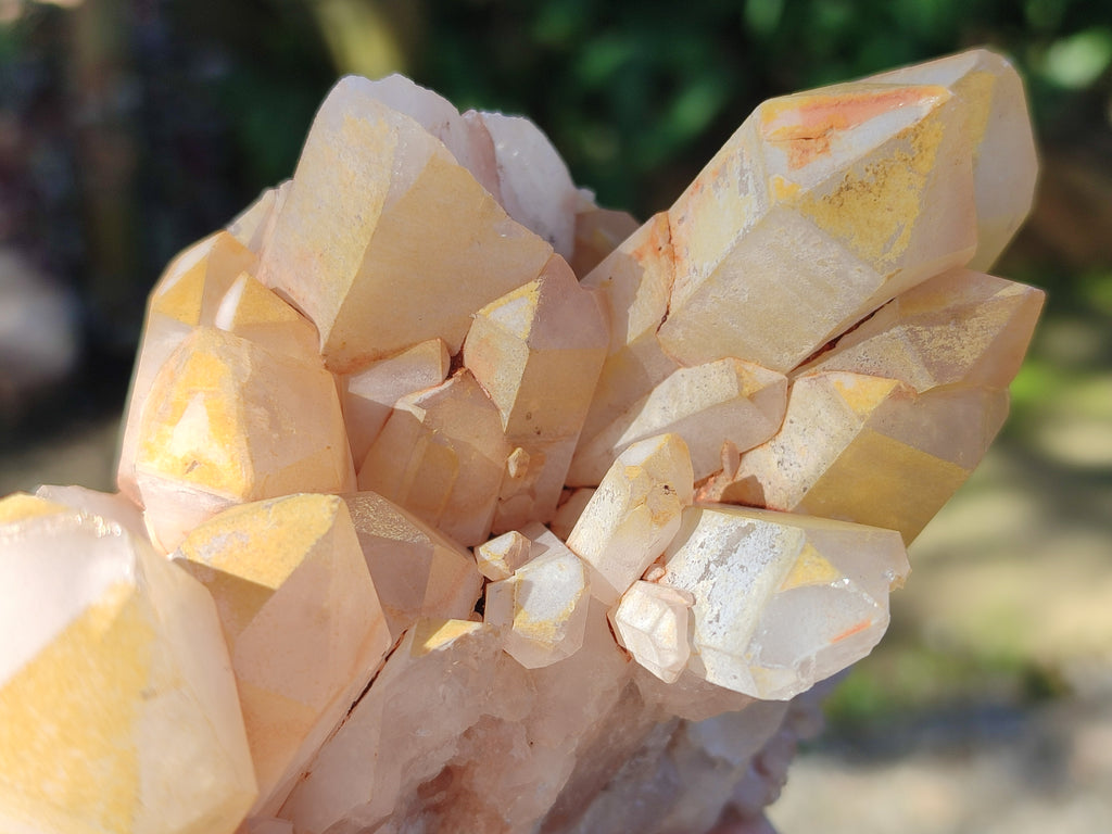 Natural Mixed Quartz Clusters x 4 From Madagascar - Toprock Gemstones and Minerals 
