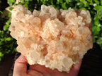Natural White Phantom and Hematoid Quartz Crystal Clusters x 3 From Madagascar - Toprock Gemstones and Minerals 