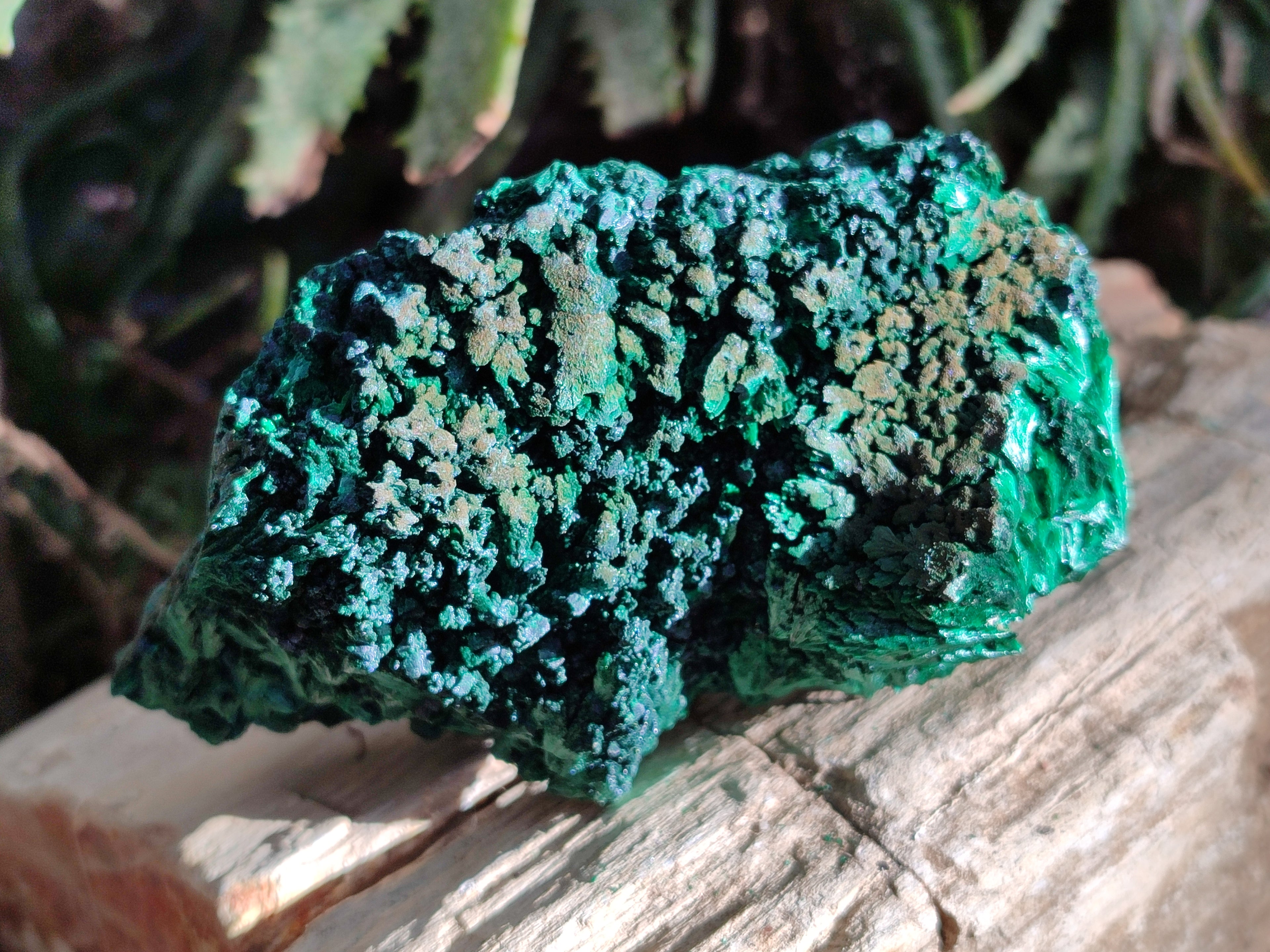 Natural Silky Malachite Specimens x 4 From Kasompe, Congo - Toprock Gemstones and Minerals 