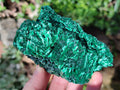Natural Silky Malachite Specimens x 4 From Kasompe, Congo - Toprock Gemstones and Minerals 