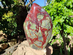 Polished Large Bastite Dragons Blood Stone Standing Free Form x 1 From Tshipise, South Africa - Toprock Gemstones and Minerals 