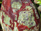 Polished Large Bastite Dragons Blood Stone Standing Free Form x 1 From Tshipise, South Africa - Toprock Gemstones and Minerals 