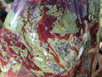 Polished Large Bastite Dragons Blood Stone Standing Free Form x 1 From Tshipise, South Africa - Toprock Gemstones and Minerals 