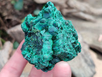 Natural Mixed Selection of Spirit Quartz and Silky Malachite x 6 From Southern Africa