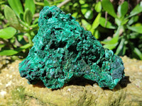 Natural Mixed Selection of Spirit Quartz and Silky Malachite x 6 From Southern Africa