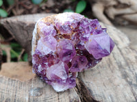 Natural Mixed Selection of Spirit Quartz and Silky Malachite x 6 From Southern Africa