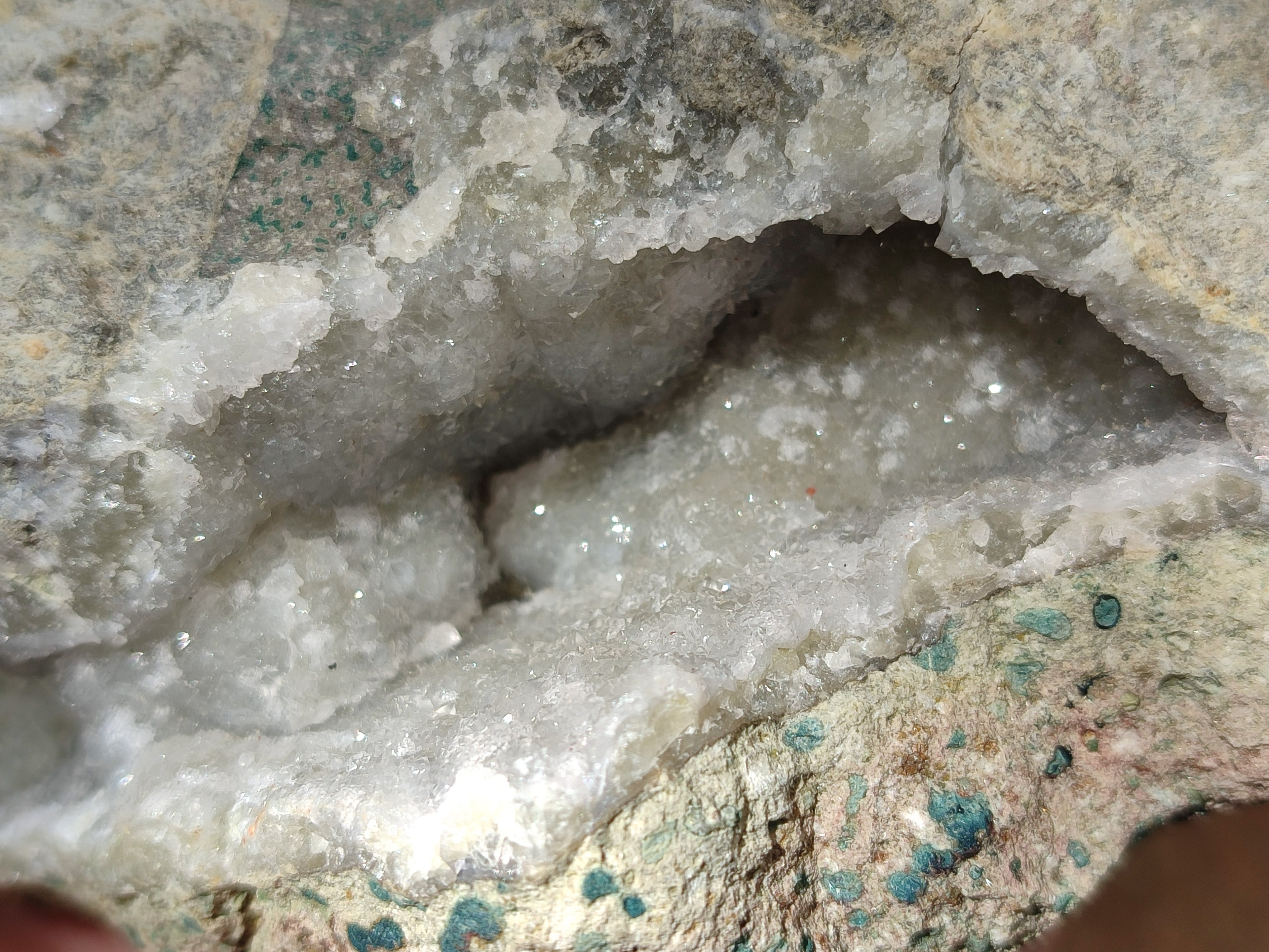 Natural Blue Lace Agate Geode Specimens x 3 From Nsanje, Malawi - Toprock Gemstones and Minerals 
