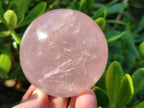 Polished Star Rose Quartz Spheres x 4 From Ambatondrazaka, Madagascar - Toprock Gemstones and Minerals 