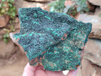 Natural Crystalline Malachite Specimens x 2 From Tenke Fungurume, Congo - Toprock Gemstones and Minerals 