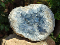 Natural Large Celestite Geode Specimen x 1 From Sakoany, Madagascar