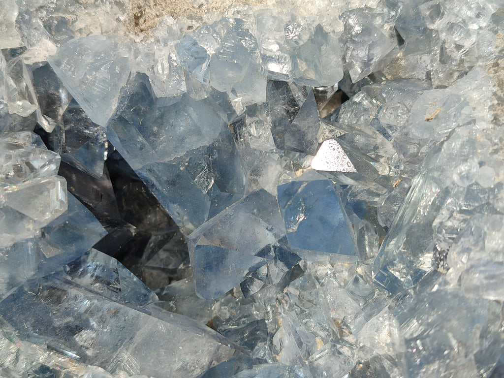 Natural Large Celestite Geode Specimen x 1 From Sakoany, Madagascar - Toprock Gemstones and Minerals 