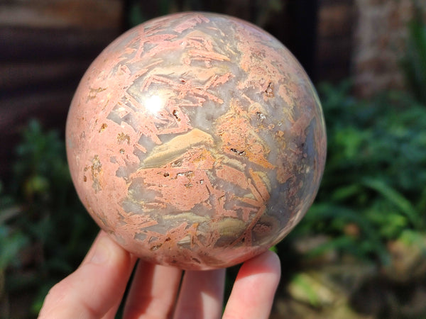 Polished Runestone Feldspar Spheres x 2 From Zimbabwe