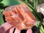 Natural Rhombohedral Sunset Orange Calcite Specimens x 6 From Spitzkop, Namibia - Toprock Gemstones and Minerals 
