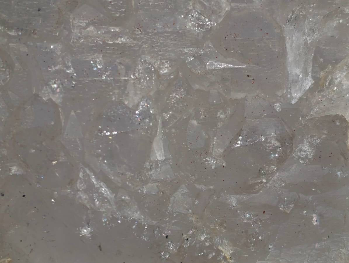 Polished XXL Pentium Quartz with Specular Hematite Inclusion x 1 From Madagascar - Toprock Gemstones and Minerals 