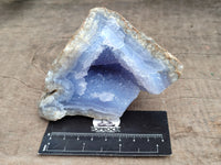 Natural Blue Lace Agate Geodes x 5 From Nsanje, Malawi