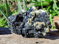 Natural Fibrous Multi Terminated Schorl Black Tourmaline Cluster x 1 From Erongo, Namibia - Toprock Gemstones and Minerals 