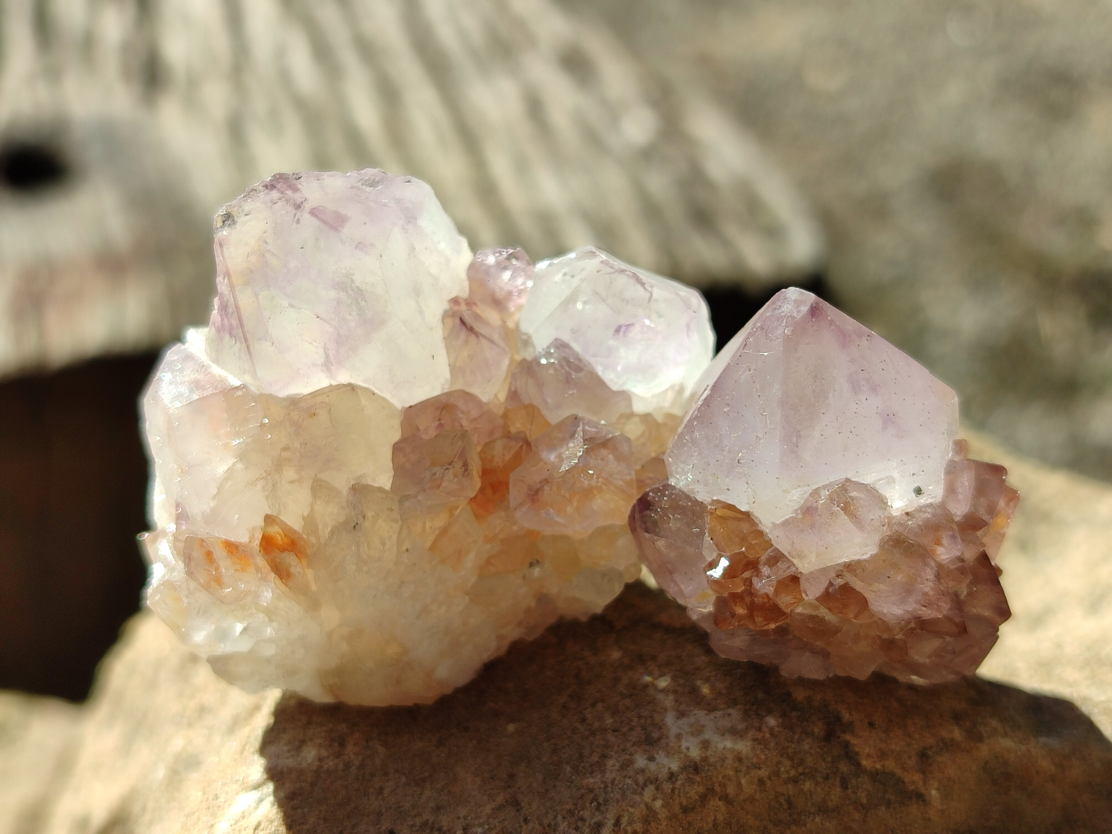 Natural Mixed Spirit Quartz Crystals x 35 From South Africa - Toprock Gemstones and Minerals 