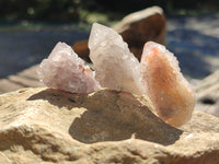 Natural Mixed Spirit Quartz Crystals x 35 From South Africa