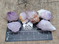 Natural Mixed Spirit Quartz Crystals x 35 From South Africa