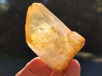 Natural Quartz Clusters with Limonite Inclusions x 12 From Madagascar