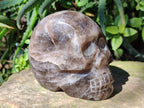 Polished Smokey Quartz Skull x 1 From Madagascar - Toprock Gemstones and Minerals 