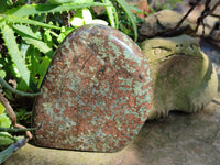 Polished Eclogite Standing Free Forms x 1 From Northern Cape, South Africa