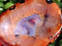 Polished Carnelian Bowls x 2 From Madagascar