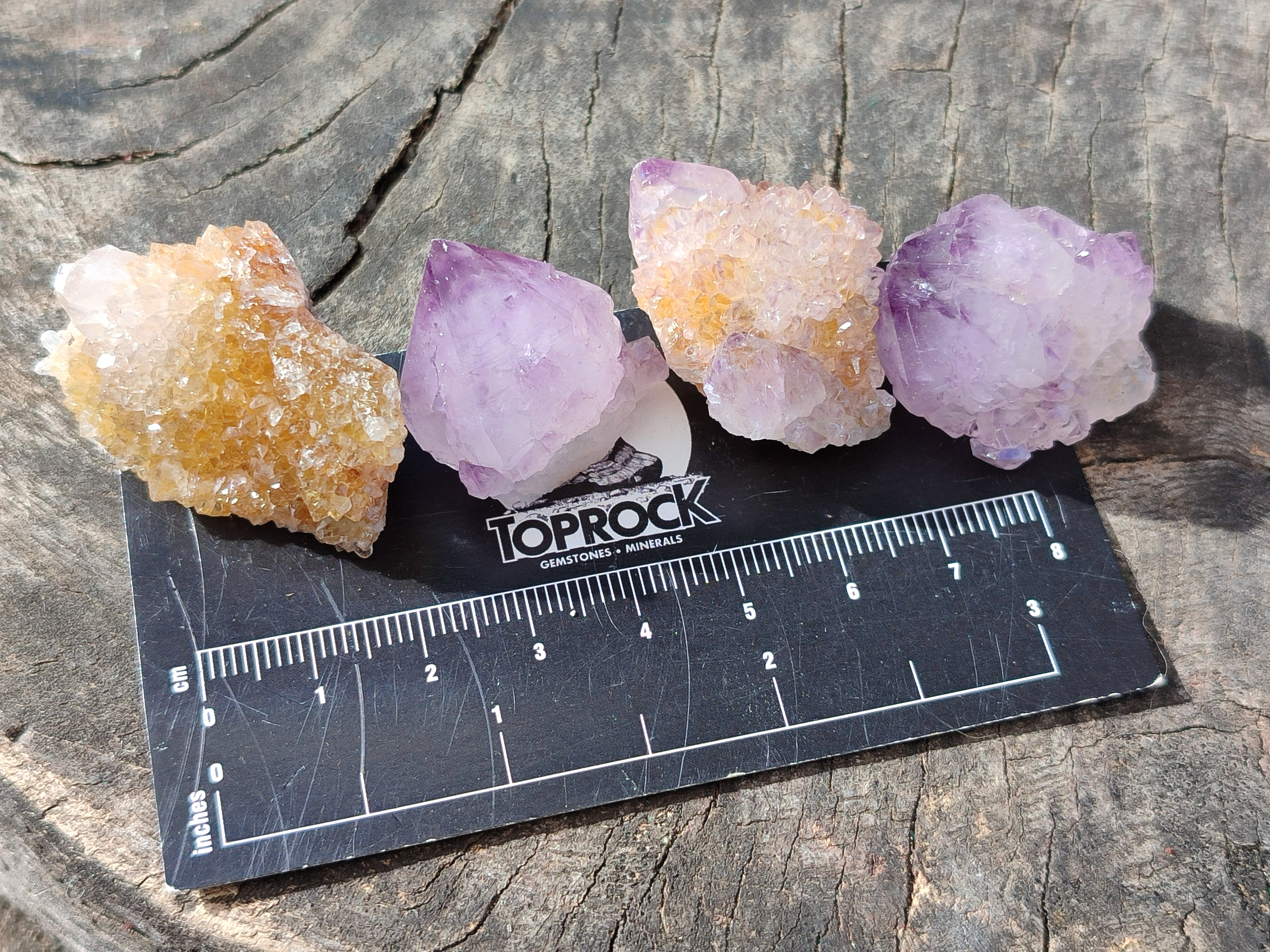 Natural Mixed Cactus Spirit Quartz Crystals x 52 From South Africa - Toprock Gemstones and Minerals 