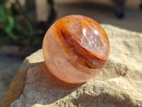 Polished Golden Healer Spheres x 6 From Madagascar