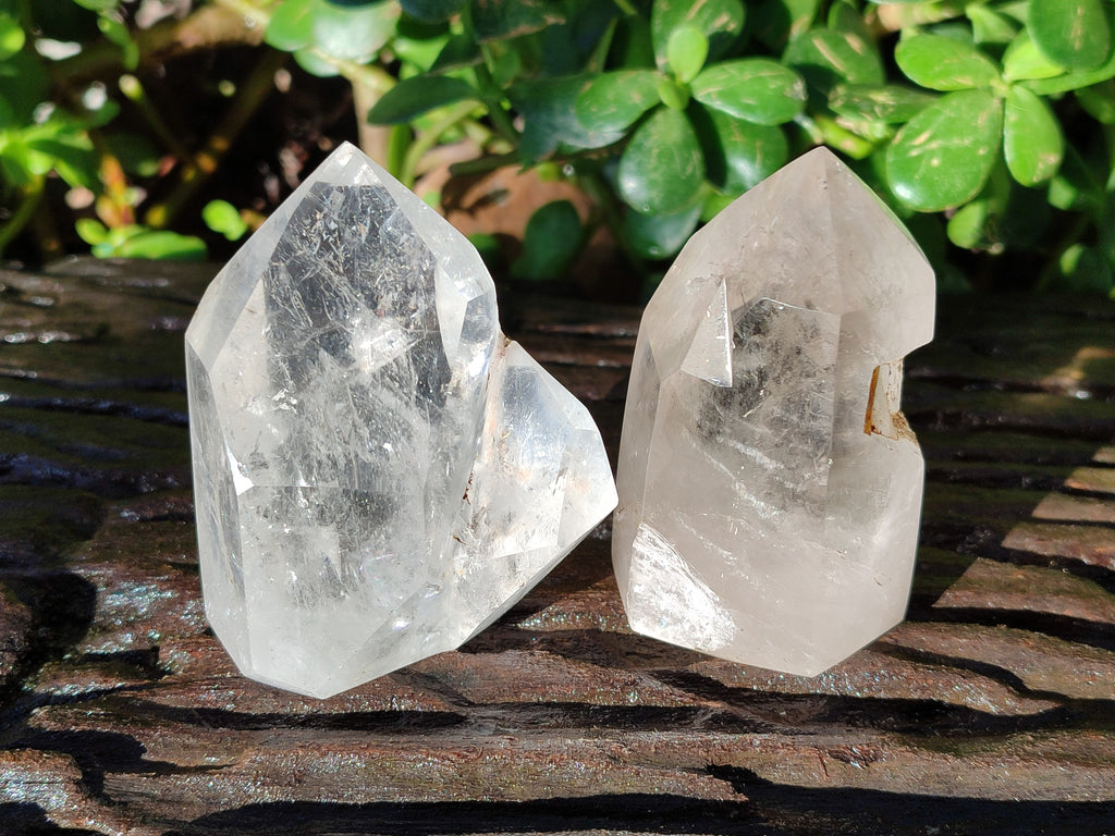 Polished Mix of Selected Crystal Points x 6 From Madagascar - Toprock Gemstones and Minerals 