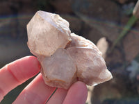 Natural White Phantom Cascading Smokey Quartz Clusters x 12 From Luena, Congo - Toprock Gemstones and Minerals 